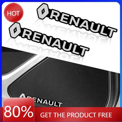 2026 Hot For Renault Hub Caps For Renault Megane 2 3 4 Twingo Clio Talisman Captur Trafic Kwid Scenic 2 Stereo Sticker Car Audio