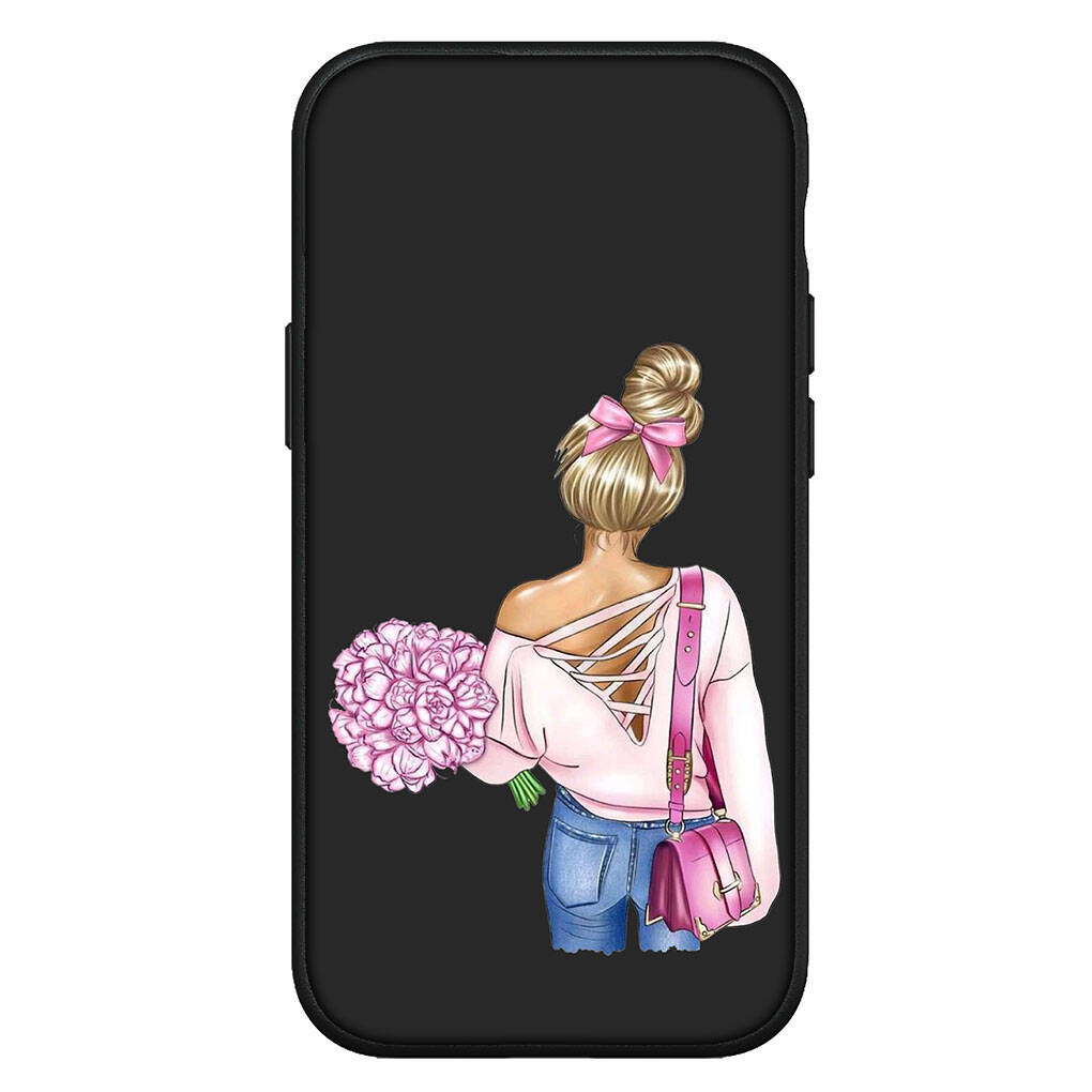 Hülle für iPhone 17 16 15 Xiaomi Poco Redmi Note 14 13 12 11 Pro Max Samsung Galaxy S25 S24 S23 OPPO Huawei Baby Mädchen Mutter Frau Familie Junge Handyhülle