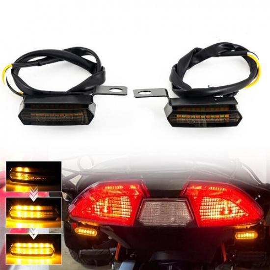 Set of Motorcycle Turn Signals Handlebar Light Fit For Harley Sportster 1200 883