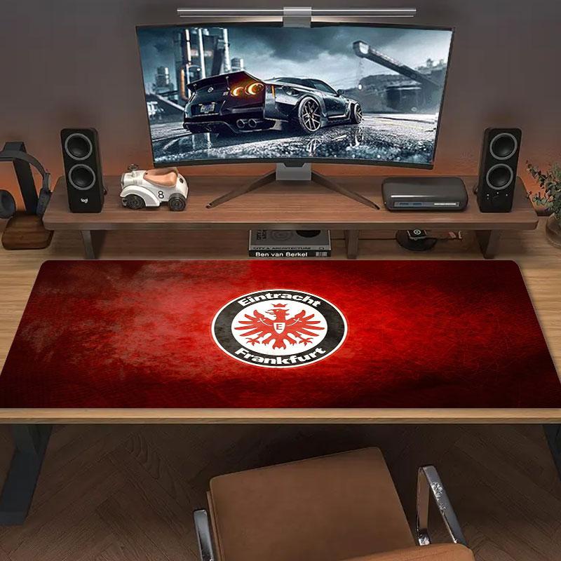 Eintracht Frankfurt Large Size Mouse Pad Large Gaming Table Cushion Non-slip Laptop Tablet Big Mousepad XXL Mat Mini PC Playmat With Lock edge