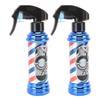 2 Pcs Barber Spray Bottle Quiet Ultra Fine Mist Salon Spray Bottle Barber Pole Light Shape for