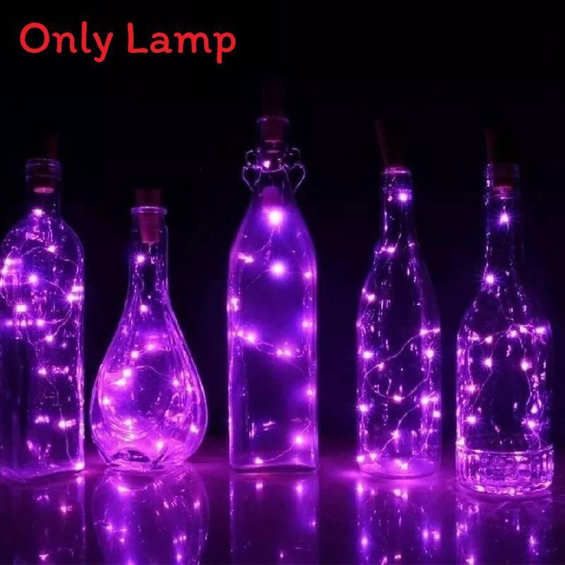 Bottle Lights Led Corks 20 Leds 2 M Lights Diy Party Decoration Solar Energy