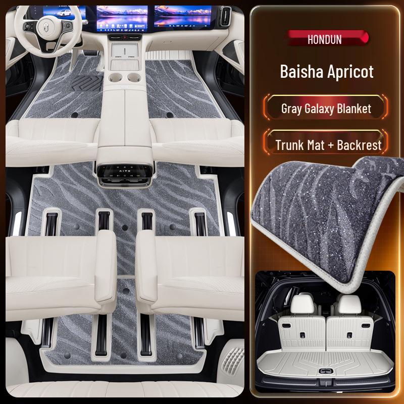 AITO M8 TPE Floor Mats Set for 2025 Huawei Model - Fits 5/6-Seater