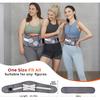 Cordless Heating Pad with Massager for Lower Back Pain Relief,Portable 65 Inch(about 165.1 cm)Wearable Wrap 3 Vibration and 3 Heating levels,For