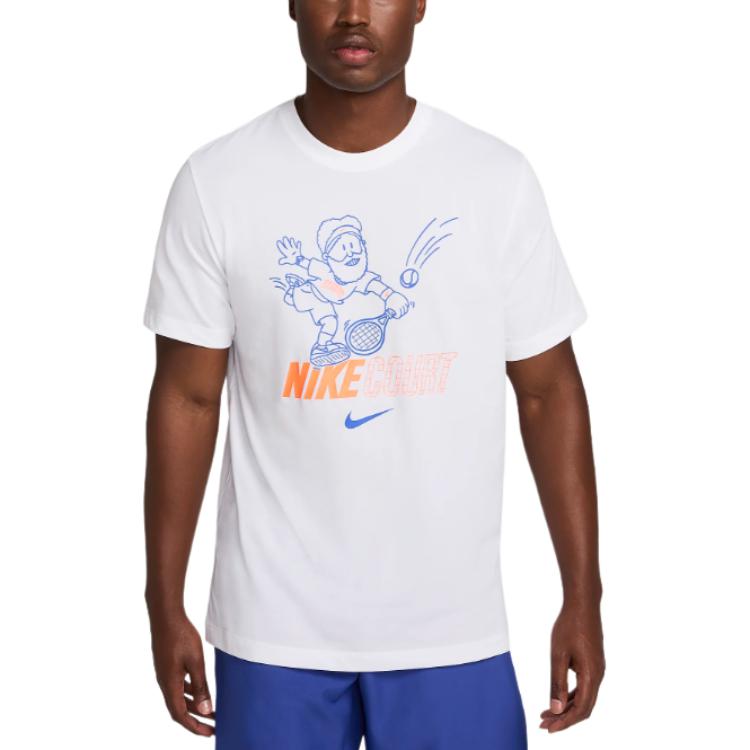 

Новая мужская теннисная футболка Nike Court Dri FIT HF6219-100 XL