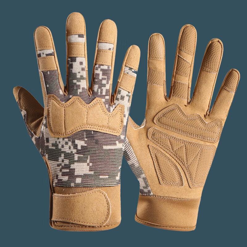 Shuangxinda Unisex Full-Finger Outdoor Sports Gloves L