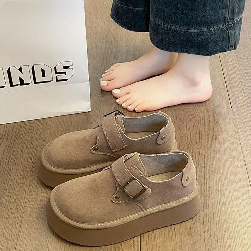 Одиночные туфли женские Birkenstocks новые однопедальные мокасины на толстой подошве модные туфли Boken для рыбалки женская обувь 35 3118₽