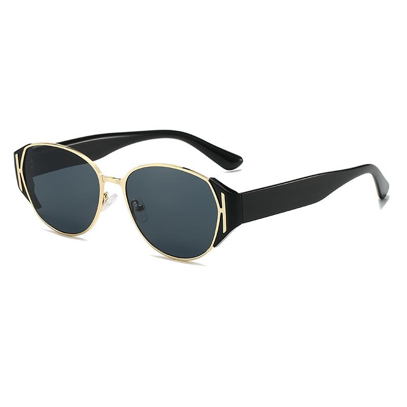 New Retro Tortoise Shell Small Frame Oval Women Sunglasses  Brand Design Luxury Trend Personality Men Sun Glasses Uv400