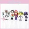 Premium Quality Teen Titans Go Miniature Figures Set Of 6 For Collectors