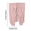 UV Protection Summer Sunscreen Gloves Ice Silk Lace Anti-UV Mittens Slip Resistant Breathable Cycling Driving Gloves Sports