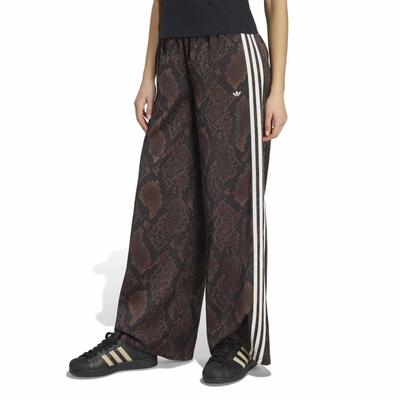 adidas Pantaloni Larghi in Raso con Stampa Serpente Terra Acoff Kx1887