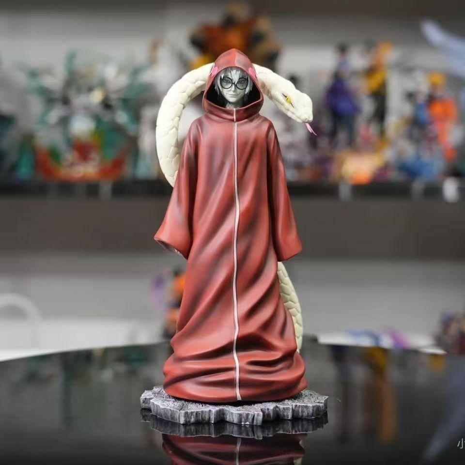 Naruto 29cm/11.42Zoll Anime Yakushi Kabuto Uchiha Madara Figuren Tobi Naruto Uzumaki Saiyajin PVC Actionfiguren Kampfspielzeug Geschenke