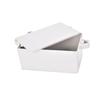 White Black Connector Plastic Electronic Project Box Electrical Supplies 9 Sizes To Choose DIY Enclosure Instrument Case