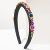 Heavy Industry Diamond Inlaid Sponge Fine Hair Headband For Women Exquisite And Versatile High-end Light Luxury Simple Hair Accessories