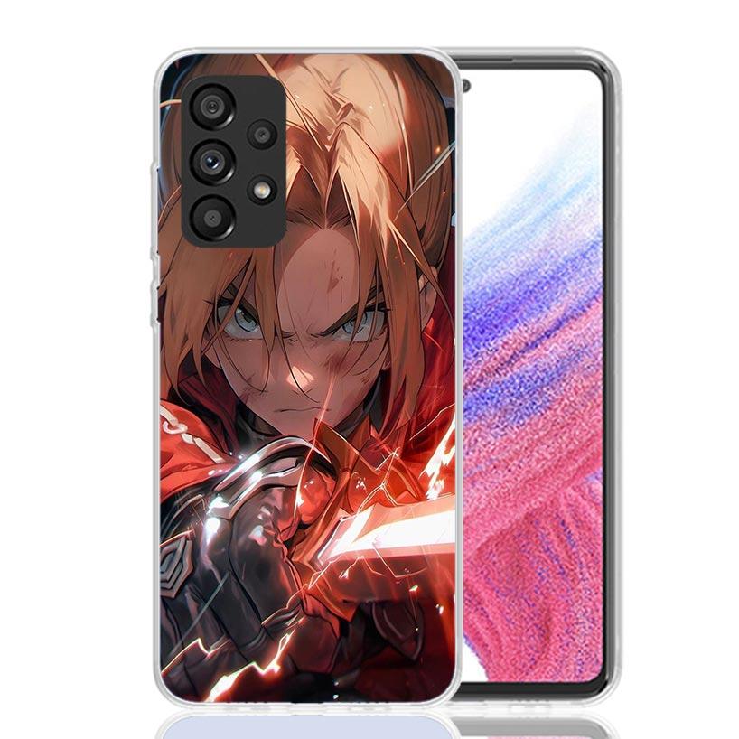 

Чехол для телефона Аниме F-ullmetal A-Alchemist для Samsung Galaxy A17 A16 A14 A15 A13 A57 A56 A54 A55 A53 A37 A36 A34 A35 A33 A26 A24 A Samsung A16