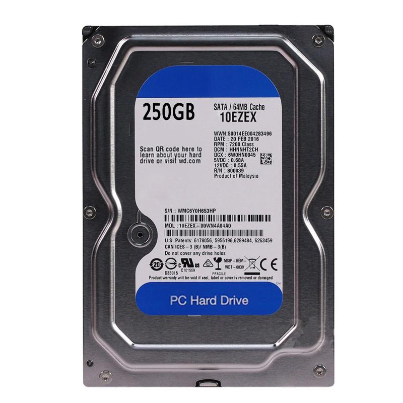WD Vert 2TB 3,5  SATA Disque Dur HDD Ordinateur Fixe DVR Nas Réseau 8032976093184