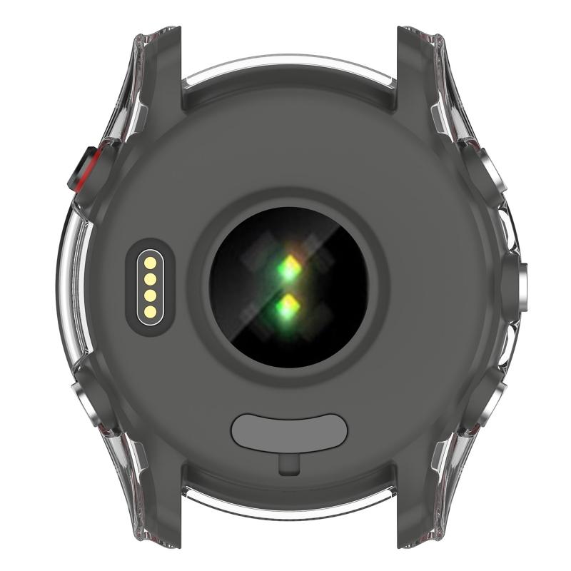 For GarminForerunner 255S Housing for Case Tempered Film Screen Protector Shockproof One-piece for Shell Smartwatch Slee