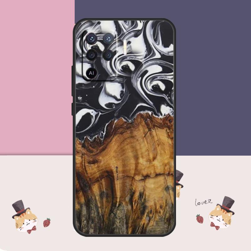 

Wood Resin Traveler Protective Case For Oppo A38 A58 A78 A98 A54 A74 A94 A18 A57 A17 A77 A80 A60 A40 A96 A76 A16 A15 A5 Pro OPPO A60 4G