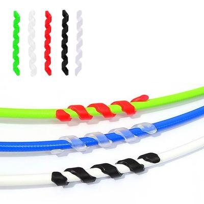 10Pcs/Pack High Quality Rubber Cycling Frame Protection Line Pipe Sleeve Shift Brake Bicycle Cable Protector Bike