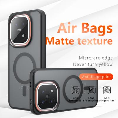 Case for Magsafe Magnetic Wireless Charging Hard Matte Shockproof Cover For VIVO IQOO 15 5G V2505A