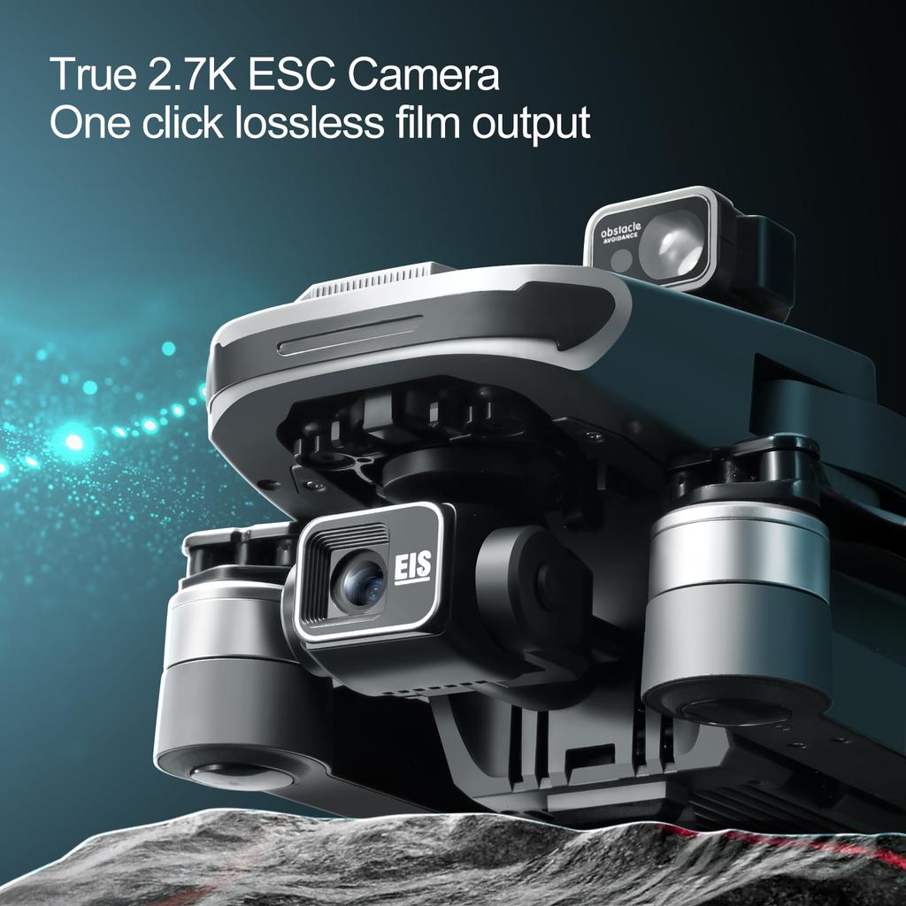 2025 New S155 Max GPS Drone 6KM 4K Professional HD Dual Camera 3-Axis Gimbal 360° Obstacle Avoidance Brushless Quadcopter Toys