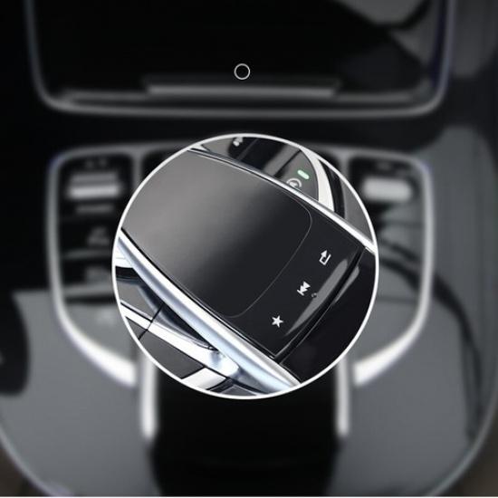 For Mercedes Benz C E Class 15-18 Car Console Handwriting Mouse cover decoration