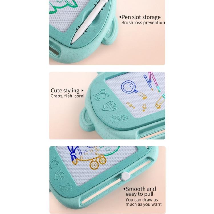 Portable Magnetic Sketch Board For Children Reusable Travel Toy With 4 Color Drawing Educational Gift For Toddlers