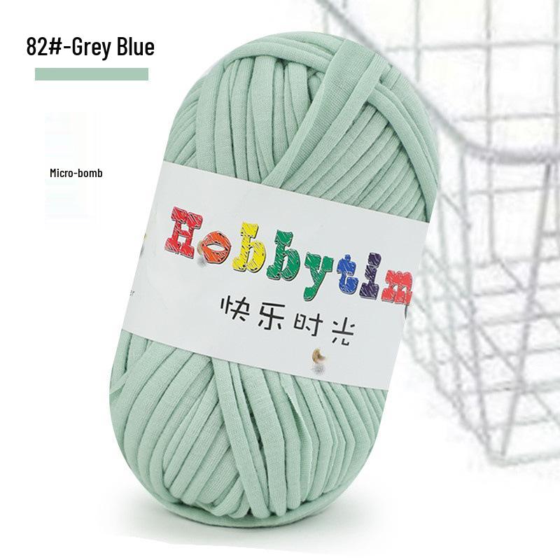 Cloth Strip Yarn DIY Crochet Kit: Handmade Bag, Knitting Material for Cushions, Carpets, and Dolls