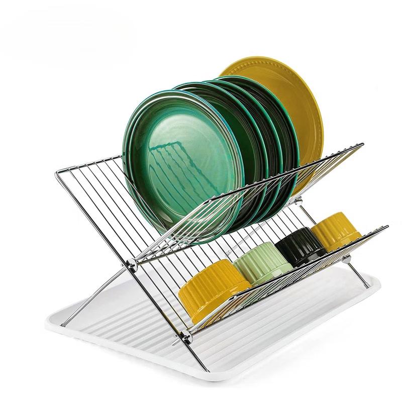 Foldable Kitchen Dish Drying Rack