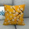 Retro Oil Painting Money Tree Digital Printing Short Plush Pillow Covers For Car Sofa Office Cushion Cover Home Goods 60X60Cm