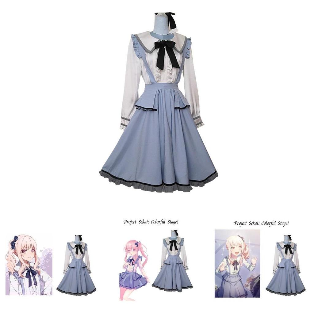 Colorful World Stage Feat. Hatsune Miku Xiaoshan Ruixi Maid Cosplay Anime Costume