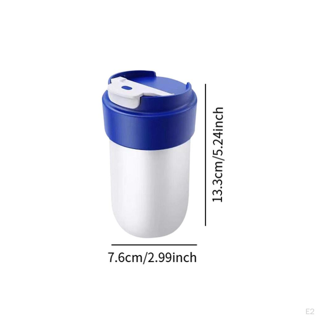 Insulated Tumbler with Lid Travel Coffee Mug for Women Men Leakproof Aluminum Alloy Water Bottle