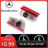 Car Sticker 2X Car Door Sign Welcome Light LED Projection Light For Mercedes Benz AMG GLC GLA GLE GLS GL W204 W176 W205 W213 W16