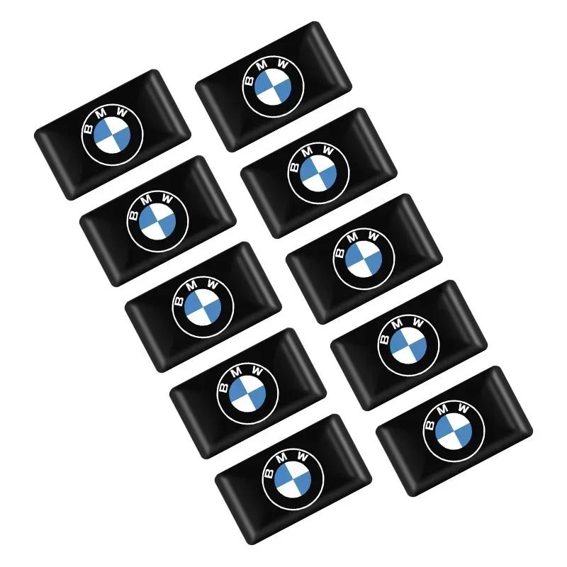 

For BMW M 10/20Pcs Car Styling 3D Emblem Epoxy Decoration Stickers For Bmw M Performance Alpina X1 X3 X4 E87 E36 E46 E90 E39 F10