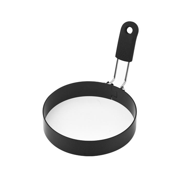 Stainless Steel Egg Cooker Round Non-Stick Frying Pan for Perfect Poached Eggs, Kitchen Baking Tool