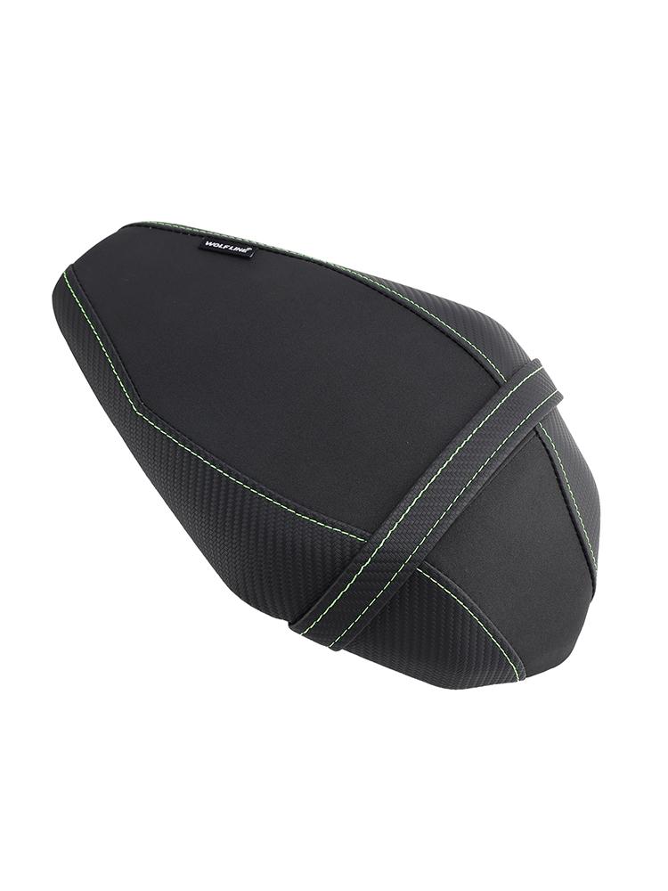 Rear Seat Passenger Cushion Flat Pu Fit Green For Kawasaki Zx-10R/Rr 2021-2023