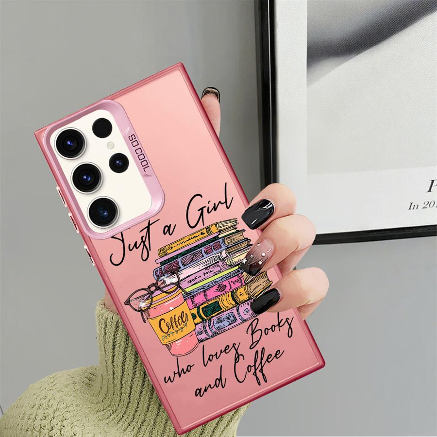 

Case for Samsung Galaxy Note 20 Ultra S21 S24 FE S25Edge S22 Ultra S25 S23 S20 FE Phone Cover With A Book Pattern Designed Galaxy S25