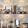 Modern Crystal Chandeliers Ceiling Light, Fireworks Chandelider, Gold Crystals Ceiling Lights, 6 G9 LED, For Living Room, Bedroom, Dining Room