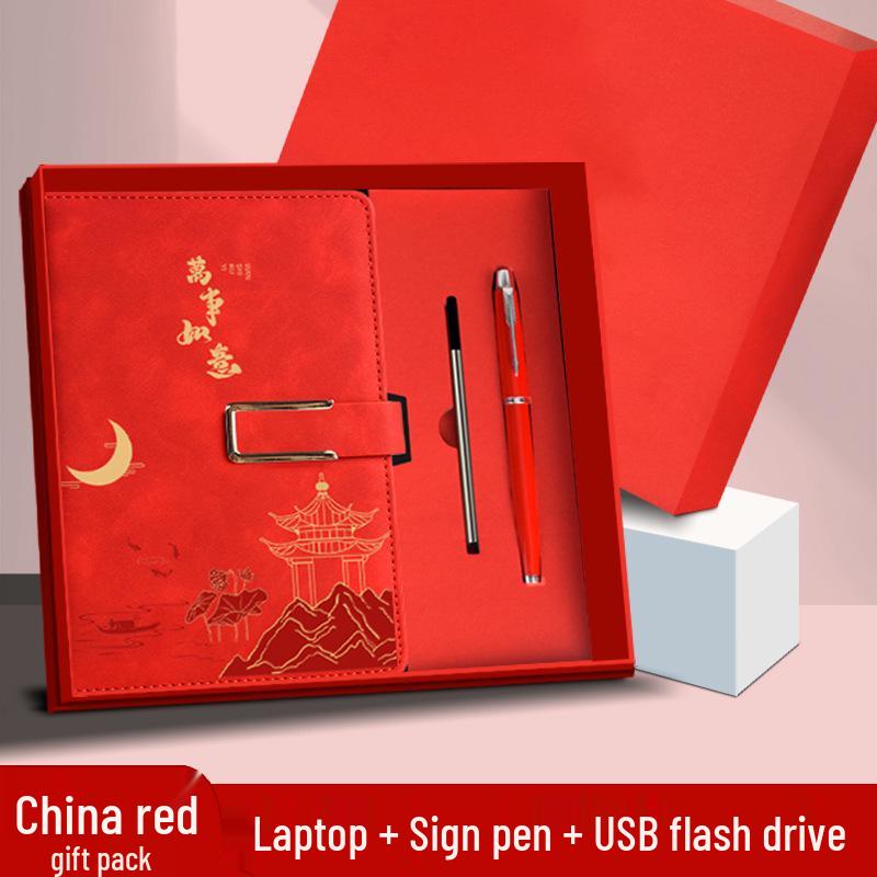 A5 Custom Thick Notebook: High-Value Student Prize & Enterprise Meeting Journal with Logo Printing.