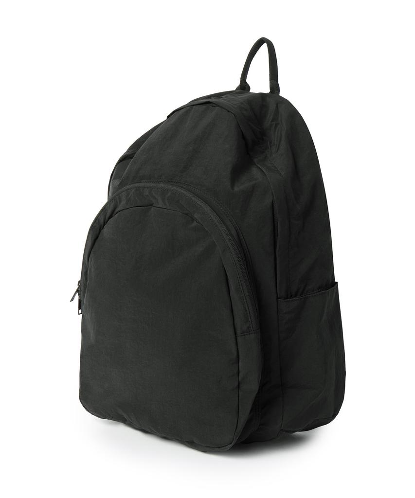 Musinsa Standard Crinkle Round Pocket Backpack [Black]