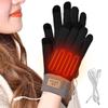 Maiso Winter Electric Heated USB Cold Smartphone Stylish Knitted Warm and Cold Perfect for and Christmas Gifts Women's Quick-Warm Gloves,
