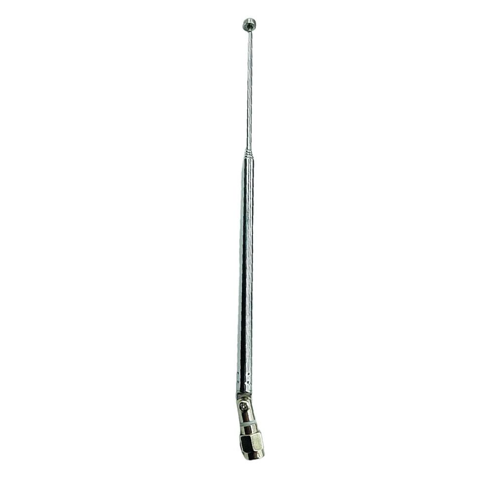 164mm Long 7-Section Telescopic Antenna SMA Male for Wireless TV Antenna
