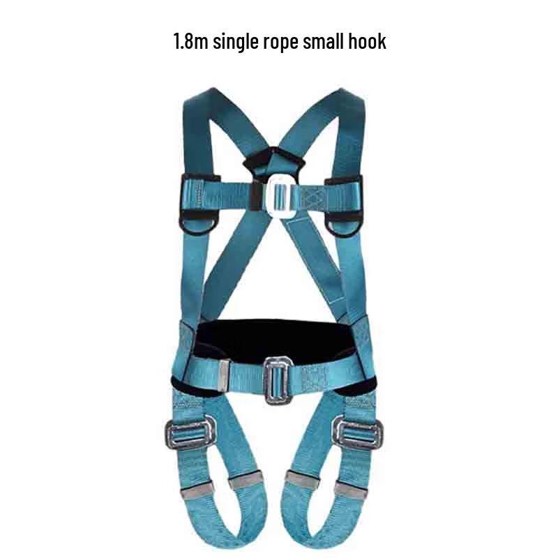 Outdoor Full Body Fall Protection Safety Harness Set Universal