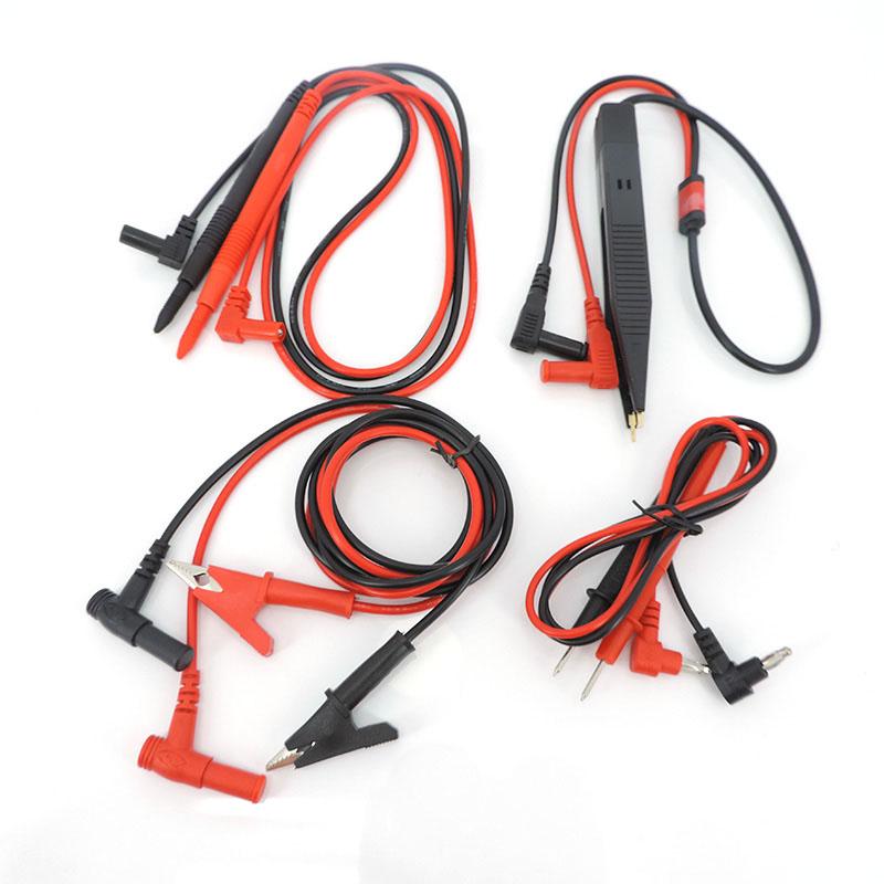 Digital 1000V 2A 10A 20A Thin Tip Multimeter Multi Meter Test Lead Cord Probe Wire Pen Cable Tester 4mm Banana End Tools
