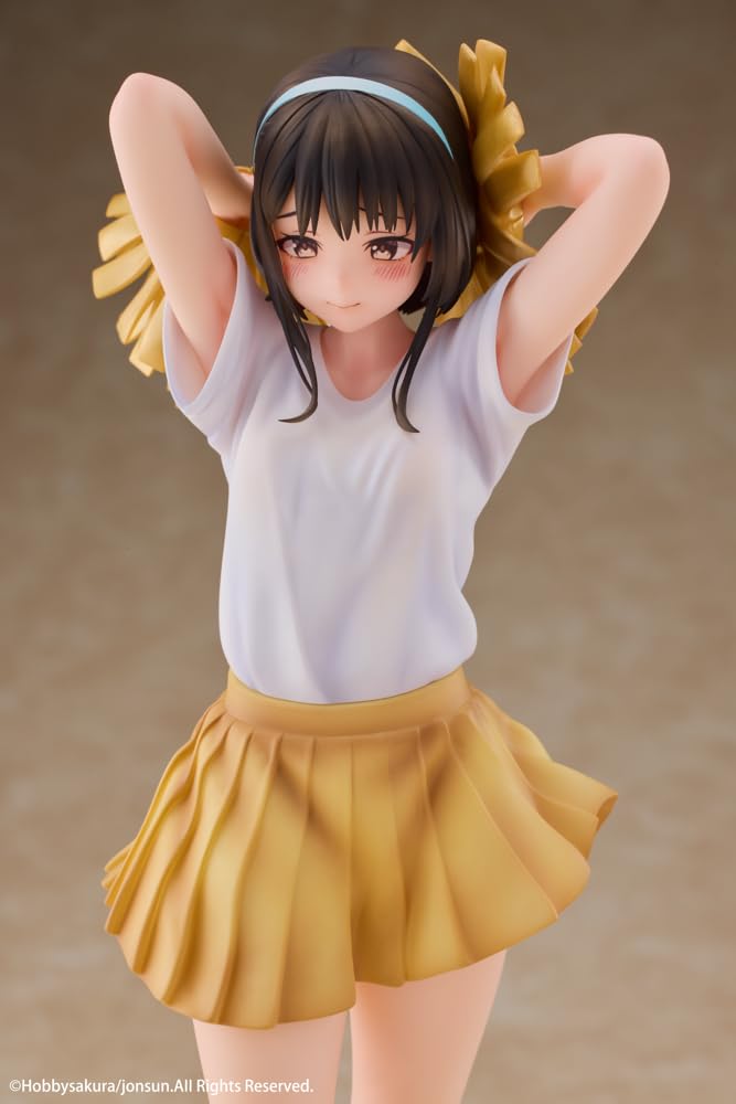 Hobby Sakura Cheerleader Misaki Illustrated by jonsun Height 250mm ABS scale finished figure approx. (including pedestal) PVC, 1/6