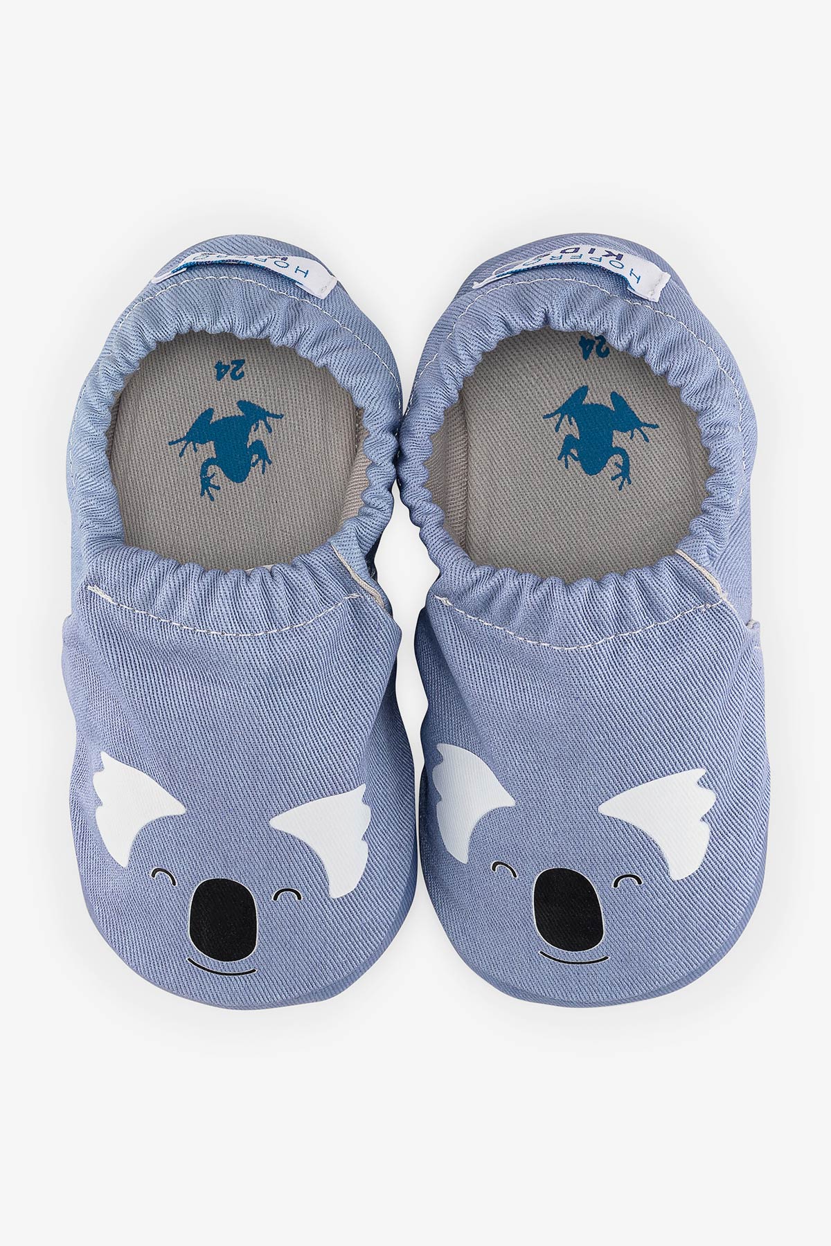 

The Kuala Hyper Denim Blue Barefoot Smart Booties 19 джинсовий синього кольору