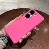 Applicable To Iqooneo1pro Mobile Phone Case, Liquid Silicone vivoS11 Simple Solid Color Anti-drop Protective Case, Advanced Sense