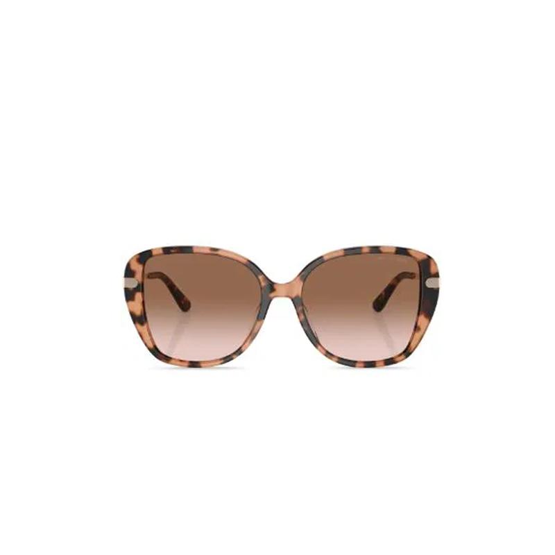 MICHAEL KORS Brand Logo Plastic Nylon Irregular Shape Sunglasses Women s Tortoiseshell Color