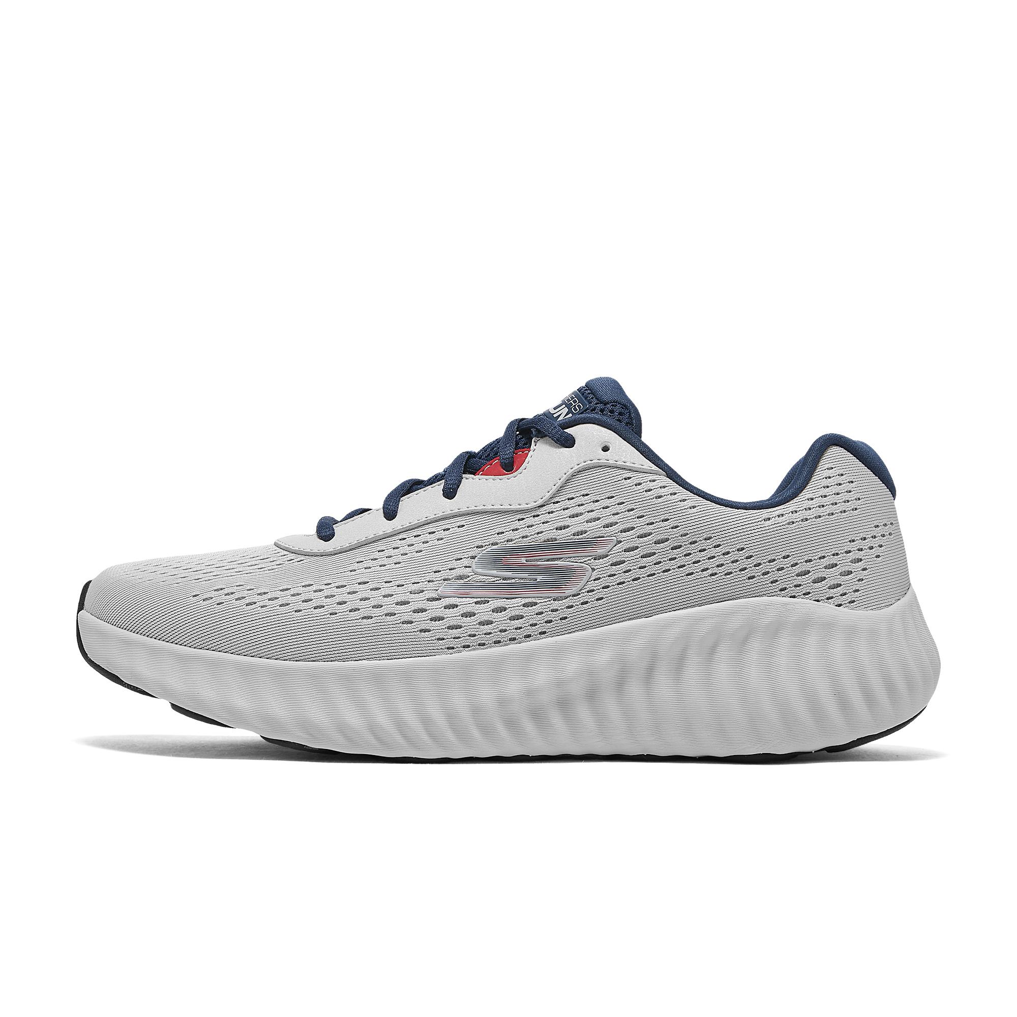 Skechers Now-Lightdrive Comfortable Versatile Durable Breathable Low-Top Running Shoes Men sneaker Gray 220382-GYNV 43.5