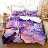 Cool Icon Tactical Doll Graphic Girls Frontline Bedroom Decor Bedding Duvet Cover + 2 Pillowcases Military Anime Fan Room Decor